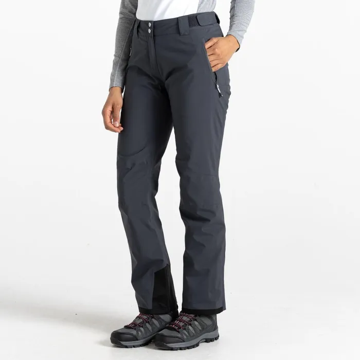 Dare 2b Ski Trousers and Salopettes Effused Ii Recycled Ski Pants Ebony Grey 8211 Women