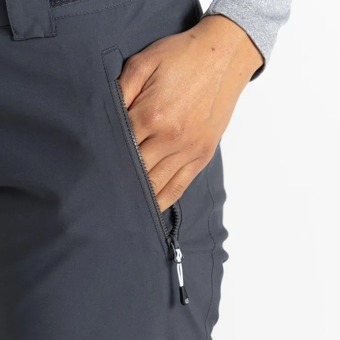 Dare 2b Ski Trousers and Salopettes Effused Ii Recycled Ski Pants Ebony Grey 8211 Women