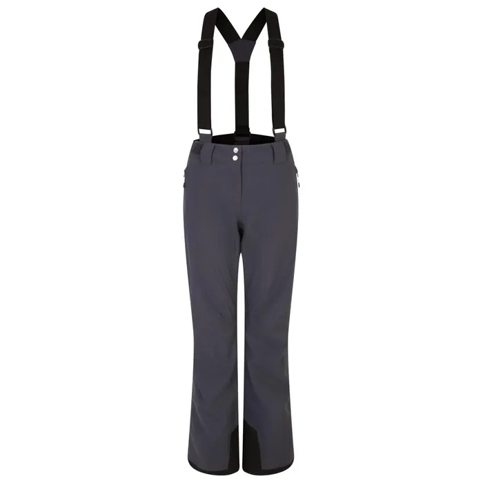 Dare 2b Ski Trousers and Salopettes Effused Ii Recycled Ski Pants Ebony Grey 8211 Women