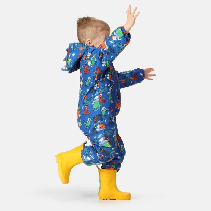Dare 2b Snow Suits Bambino Ii Waterproof Insulated Snowsuit Blue Arctic Animals 8211 Kids