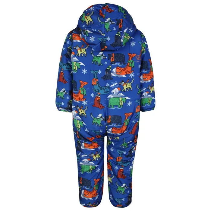 Dare 2b Snow Suits Bambino Ii Waterproof Insulated Snowsuit Blue Arctic Animals 8211 Kids