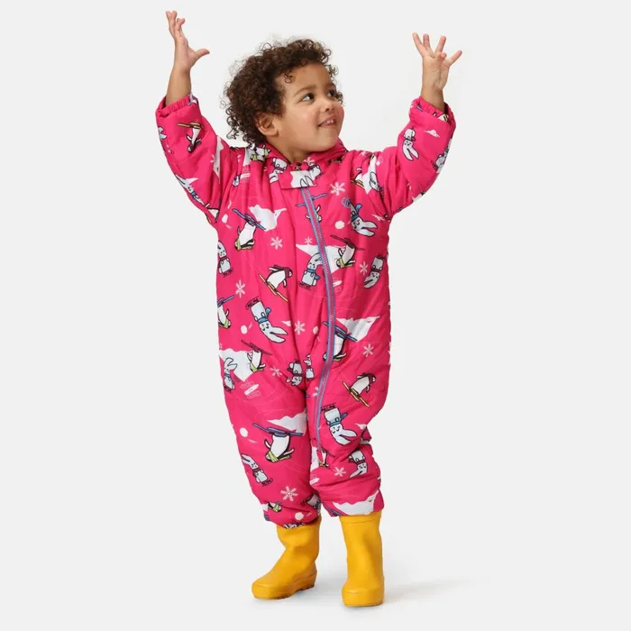 Dare 2b Snow Suits Bambino Ii Waterproof Insulated Snowsuit Pink Snow Animals 8211 Kids Dare 2b Snow Suits Bambino Ii Waterproof Insulated Snowsuit Pink Snow Animals 8211 Kids