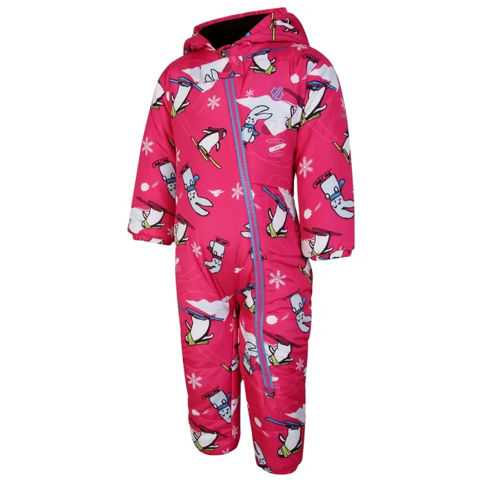 Dare 2b Snow Suits Bambino Ii Waterproof Insulated Snowsuit Pink Snow Animals 8211 Kids