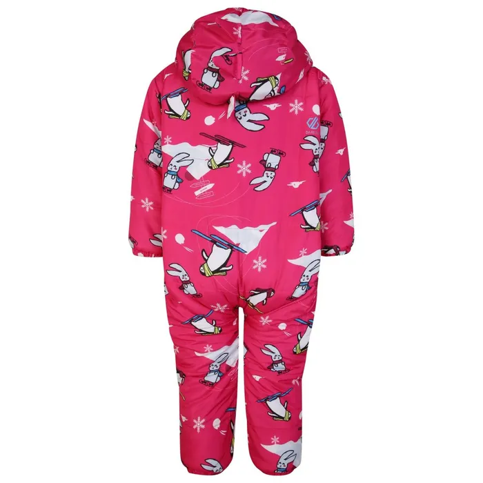 Dare 2b Snow Suits Bambino Ii Waterproof Insulated Snowsuit Pink Snow Animals 8211 Kids