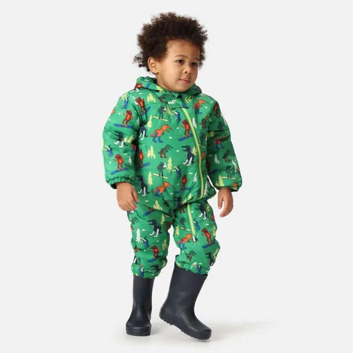 Dare 2b Snow Suits Bambino Ii Waterproof Insulated Snowsuit Trek Green Dinosaur 8211 Kids Dare 2b Snow Suits Bambino Ii Waterproof Insulated Snowsuit Trek Green Dinosaur 8211 Kids