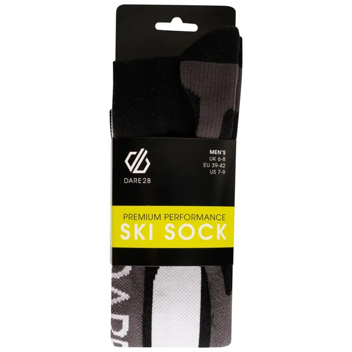 Dare 2b Socks Performance Premium Ski Socks Black White 8211 Men