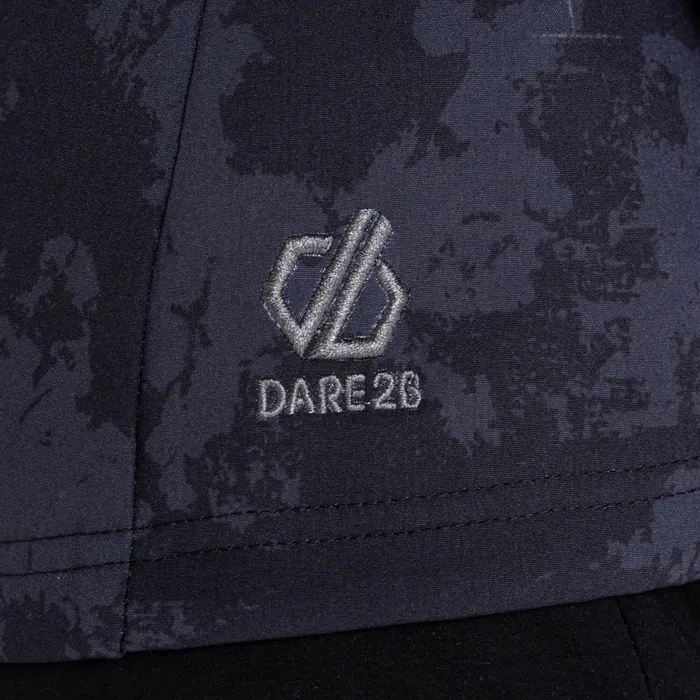 Dare 2b Softshell Jackets Far Out Softshell Jacket Black Mirage Print 8211 Women
