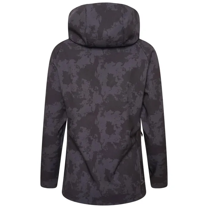 Dare 2b Softshell Jackets Far Out Softshell Jacket Black Mirage Print 8211 Women