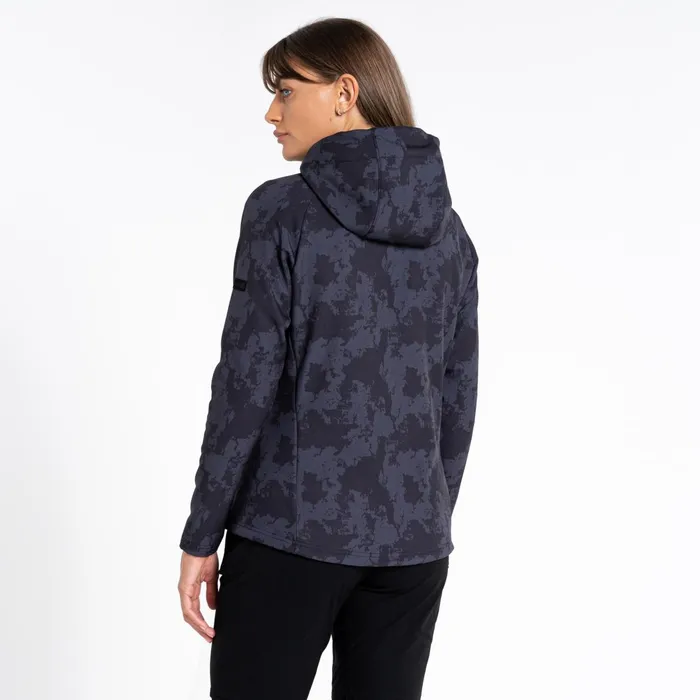 Dare 2b Softshell Jackets Far Out Softshell Jacket Black Mirage Print 8211 Women