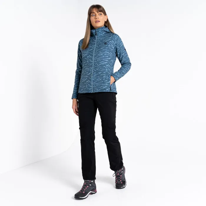 Dare 2b Softshell Jackets Far Out Softshell Jacket Orion Grey Tiger Print 8211 Women