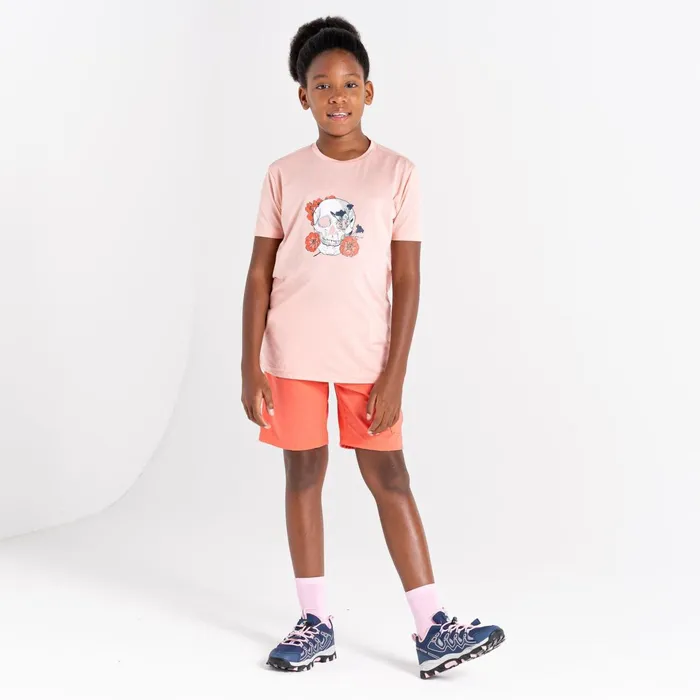 Dare 2b TShirts and Tops Amuse Graphic TShirt Apricot Blush 8211 Kids