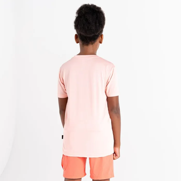 Dare 2b TShirts and Tops Amuse Graphic TShirt Apricot Blush 8211 Kids