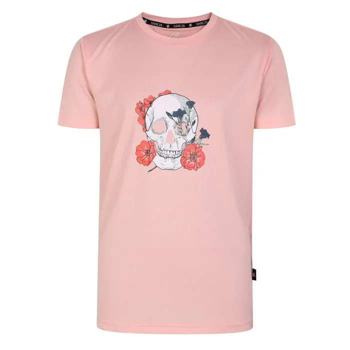 Dare 2b TShirts and Tops Amuse Graphic TShirt Apricot Blush 8211 Kids