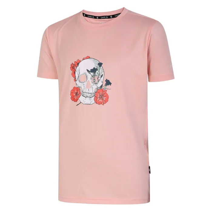 Dare 2b TShirts and Tops Amuse Graphic TShirt Apricot Blush 8211 Kids