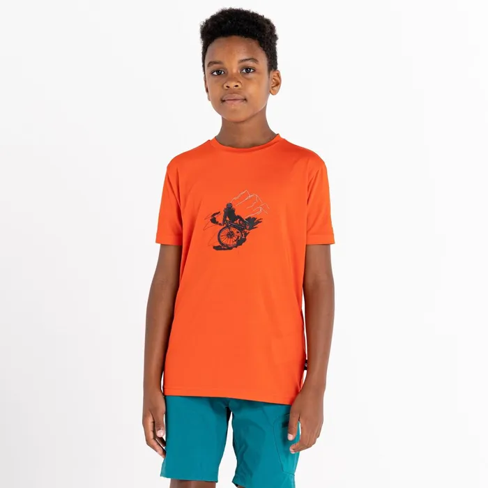 Dare 2b TShirts and Tops Amuse Graphic TShirt Trailblaze Red 8211 Kids