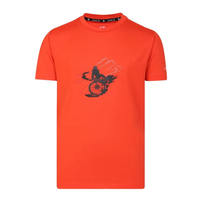 Dare 2b TShirts and Tops Amuse Graphic TShirt Trailblaze Red 8211 Kids