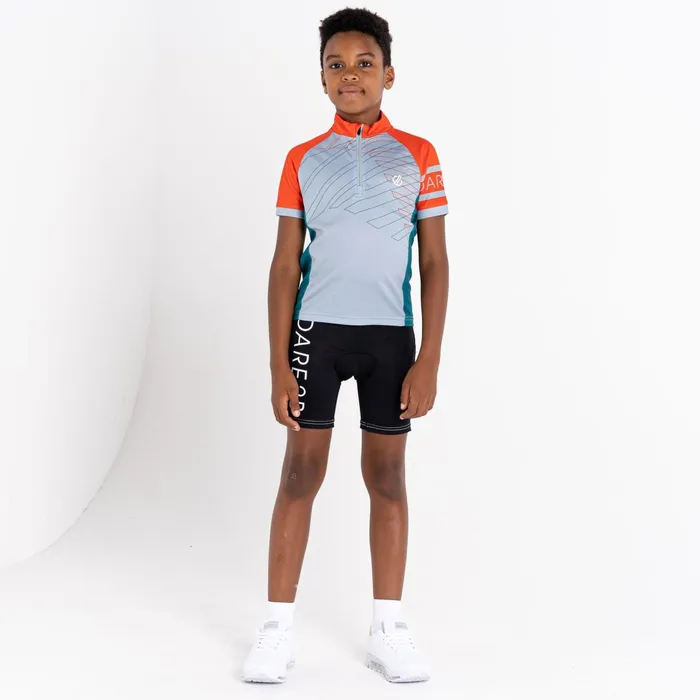 Dare 2b TShirts and Tops Speed Up Cycling Jersey Trail Blaze Fortune Green 8211 Kids