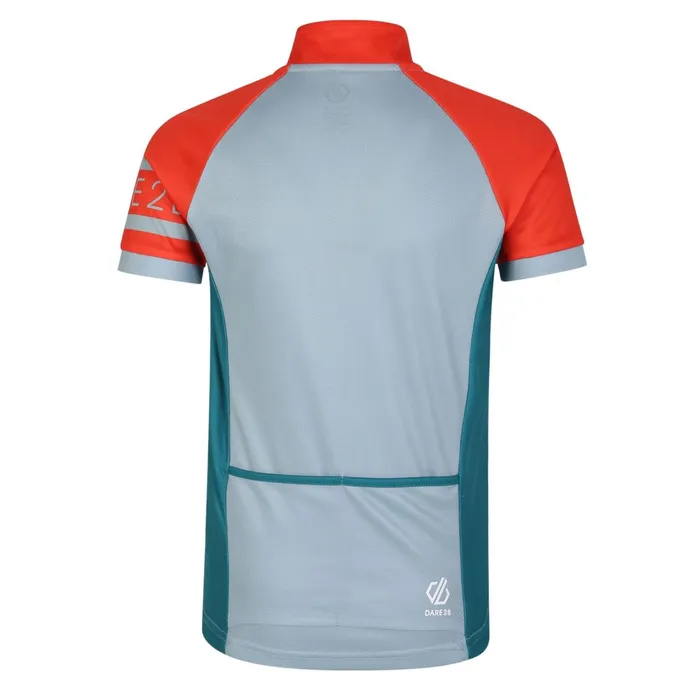 Dare 2b TShirts and Tops Speed Up Cycling Jersey Trail Blaze Fortune Green 8211 Kids