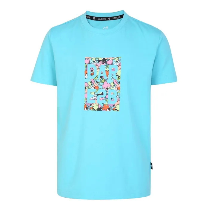 Dare 2b TShirts and Tops Trailblazer Graphic TShirt Sea Jet Blue 8211 Kids