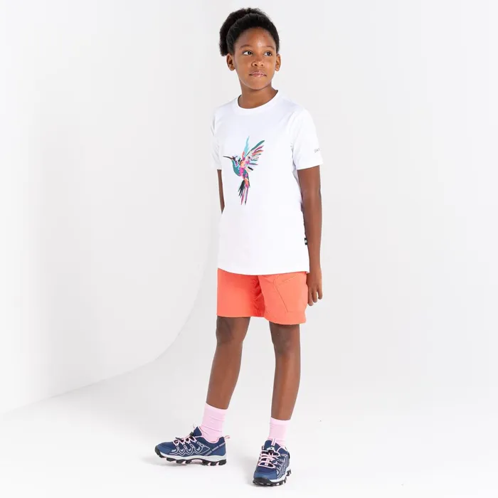Dare 2b TShirts and Tops Trailblazer Graphic TShirt White 8211 Kids