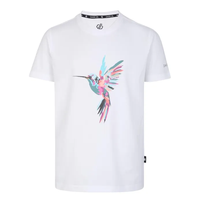 Dare 2b TShirts and Tops Trailblazer Graphic TShirt White 8211 Kids