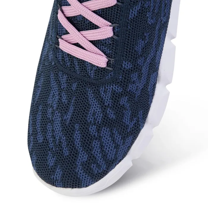 Dare 2b Trainers HexAt Recycled Knit Trainers Orion Grey Powder Pink 8211 Women