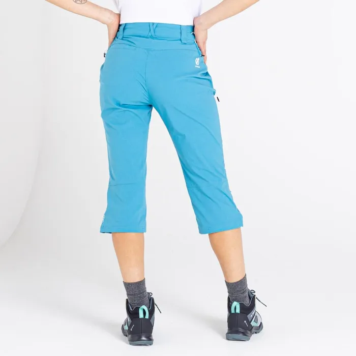Dare 2b Walking Trousers Melodic Ii 34 Trousers Capri Blue 8211 Women