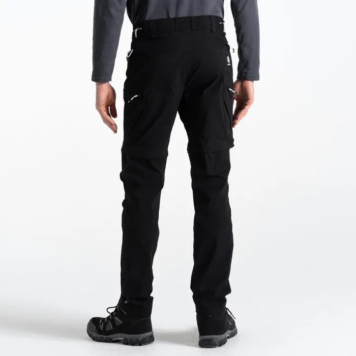 Dare 2b Walking Trousers Tuned In Ii Multi Pocket Zip Off Walking Trousers Black 8211 Men