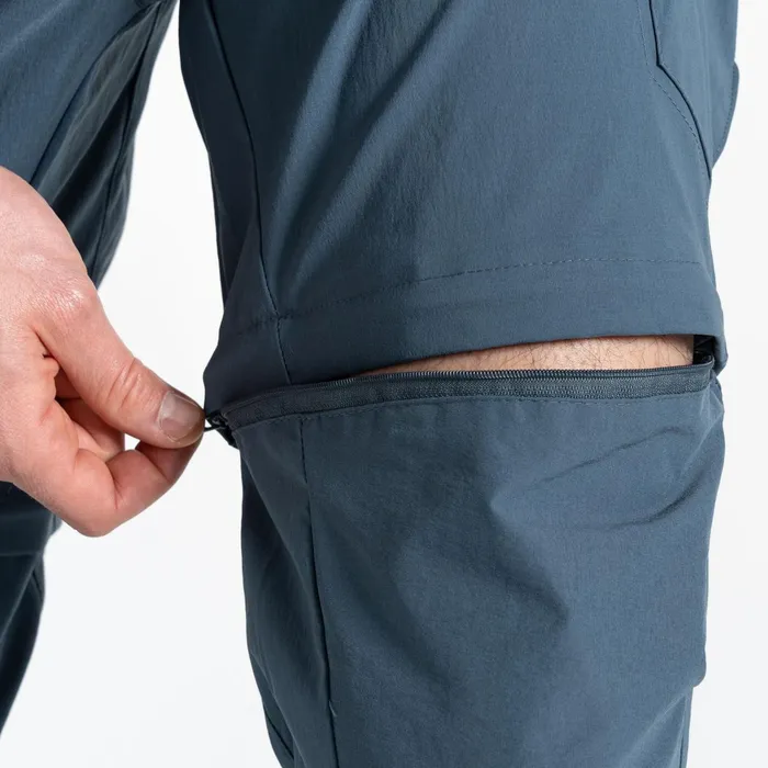 Dare 2b Walking Trousers Tuned In Ii Multi Pocket Zip Off Walking Trousers Orion Grey 8211 Men