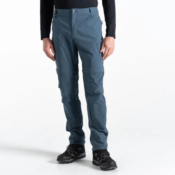 Dare 2b Walking Trousers Tuned In Ii Multi Pocket Zip Off Walking Trousers Orion Grey 8211 Men
