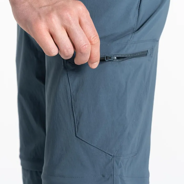 Dare 2b Walking Trousers Tuned In Ii Multi Pocket Zip Off Walking Trousers Orion Grey 8211 Men