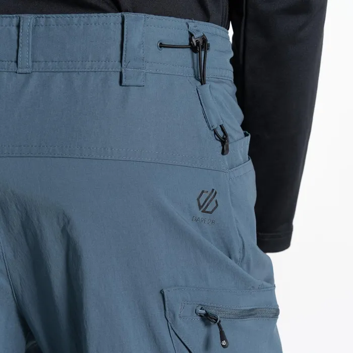 Dare 2b Walking Trousers Tuned In Ii Multi Pocket Zip Off Walking Trousers Orion Grey 8211 Men