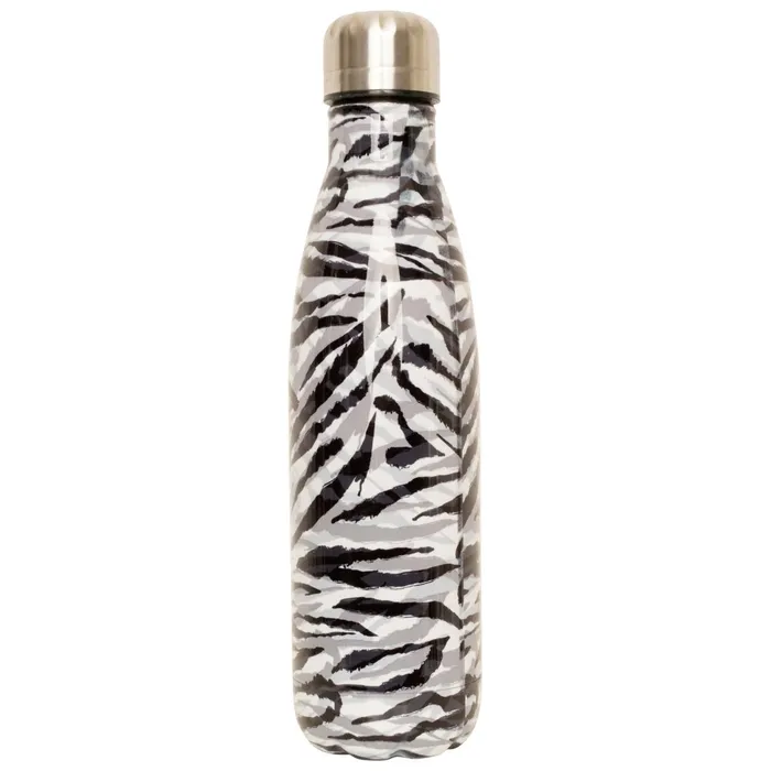 Dare 2b Water Bottles Metal Drinks Bottle Black White Zebra Print 8211 Women Dare 2b Water Bottles Metal Drinks Bottle Black White Zebra Print 8211 Women