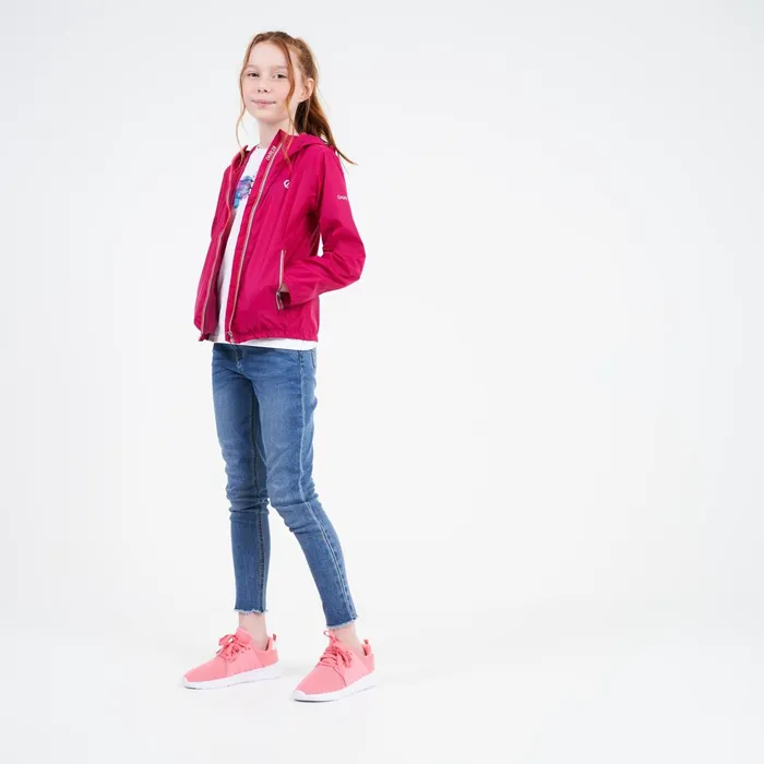 Dare 2b Waterproof Jackets Amigo Hooded Lightweight Jacket Berry Pink 8211 Kids Dare 2b Waterproof Jackets Amigo Hooded Lightweight Jacket Berry Pink 8211 Kids