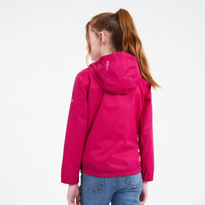 Dare 2b Waterproof Jackets Amigo Hooded Lightweight Jacket Berry Pink 8211 Kids Dare 2b Waterproof Jackets Amigo Hooded Lightweight Jacket Berry Pink 8211 Kids