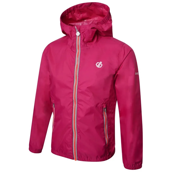 Dare 2b Waterproof Jackets Amigo Hooded Lightweight Jacket Berry Pink 8211 Kids Dare 2b Waterproof Jackets Amigo Hooded Lightweight Jacket Berry Pink 8211 Kids