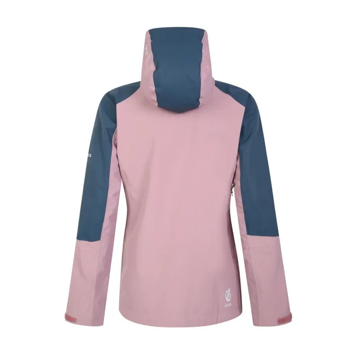 Dare 2b Waterproof Jackets Assuring Waterproof Jacket Dusky Rose Orion Grey 8211 Women