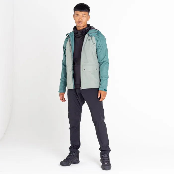 Dare 2b Waterproof Jackets Atomize Waterproof Jacket Fern Green Agave Green 8211 Men