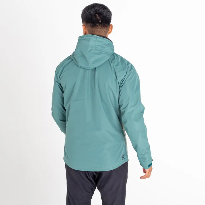 Dare 2b Waterproof Jackets Atomize Waterproof Jacket Fern Green Agave Green 8211 Men