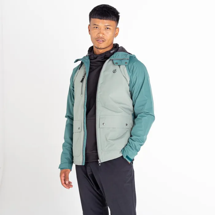 Dare 2b Waterproof Jackets Atomize Waterproof Jacket Fern Green Agave Green 8211 Men