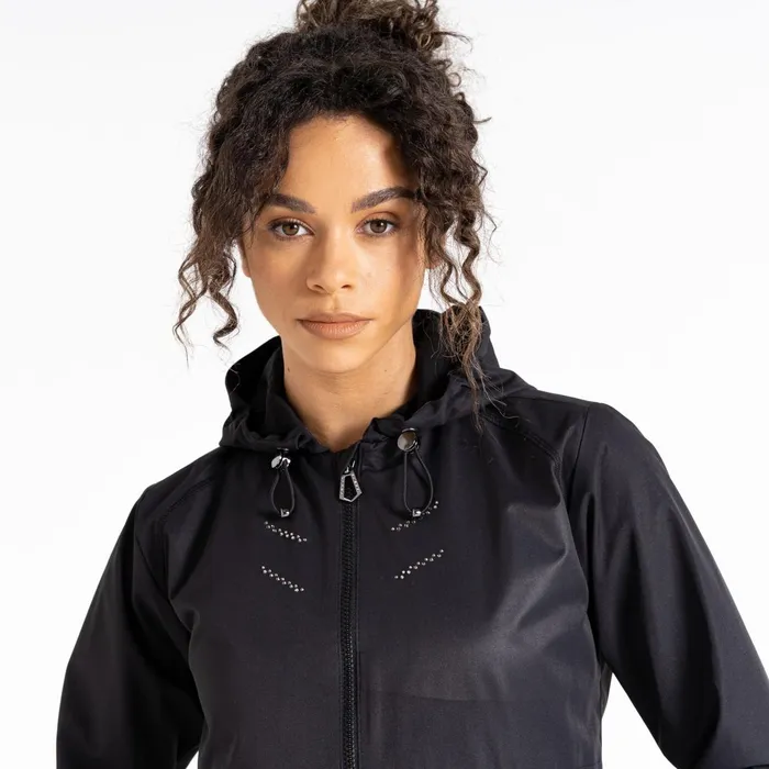 Dare 2b Waterproof Jackets Crystallize Waterproof Jacket Black 8211 Women