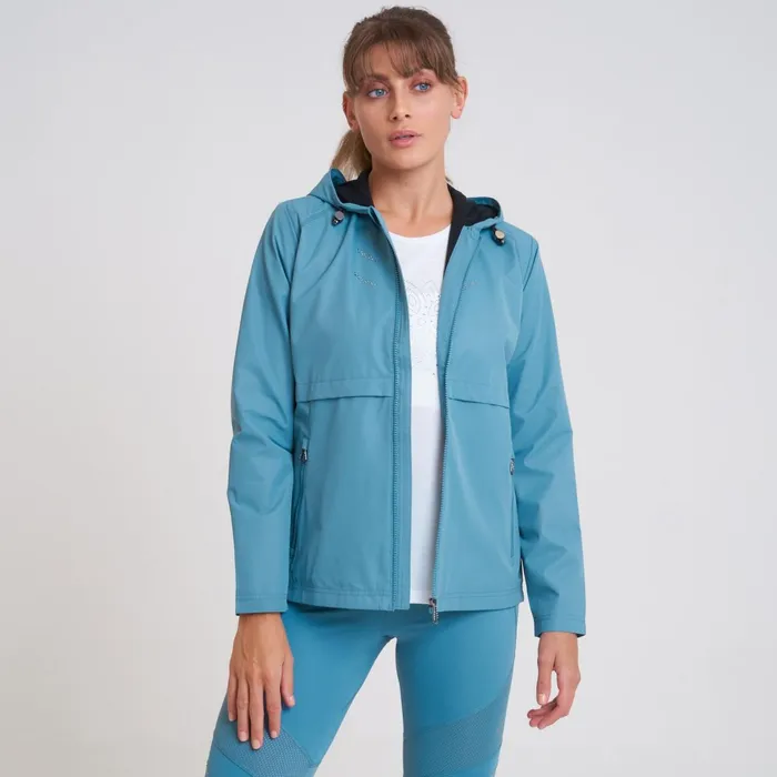Dare 2b Waterproof Jackets Crystallize Waterproof Jacket Bluestone 8211 Women