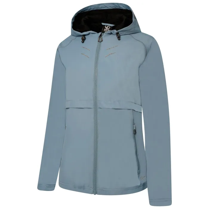 Dare 2b Waterproof Jackets Crystallize Waterproof Jacket Bluestone 8211 Women