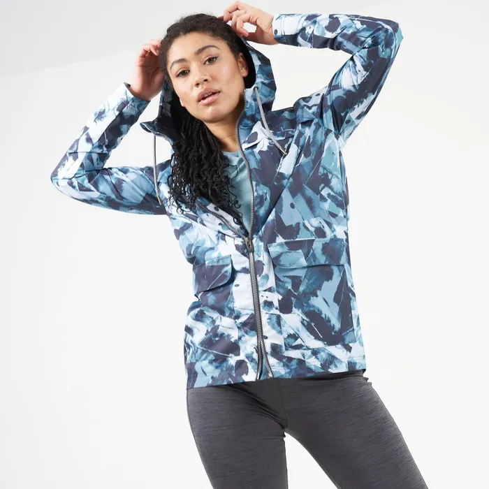 Dare 2b Waterproof Jackets Deviation Ii Lightweight Jacket Ink Print 8211 Women
