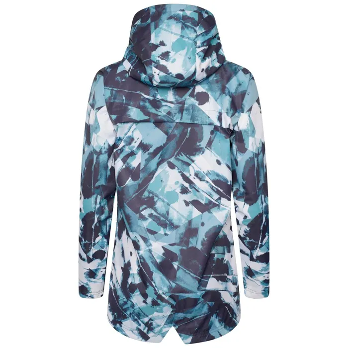 Dare 2b Waterproof Jackets Deviation Ii Lightweight Jacket Ink Print 8211 Women