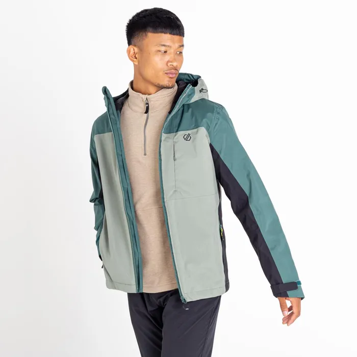 Dare 2b Waterproof Jackets Diluent Era Waterproof Jacket Agave Green Fern Green 8211 Men