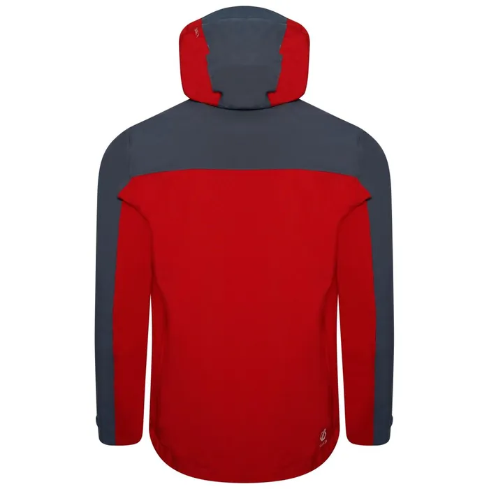 Dare 2b Waterproof Jackets Diluent Era Waterproof Jacket Danger Red Orion Grey 8211 Men