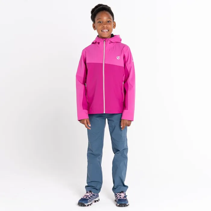 Dare 2b Waterproof Jackets Explore Waterproof Jacket Rasberry Rose 8211 Kids