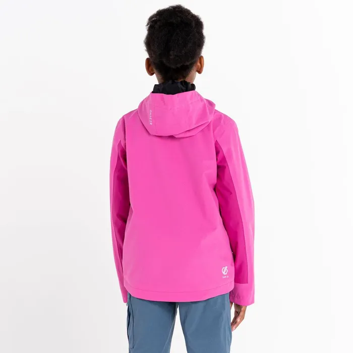 Dare 2b Waterproof Jackets Explore Waterproof Jacket Rasberry Rose 8211 Kids