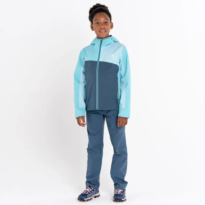 Dare 2b Waterproof Jackets Explore Waterproof Jacket Sea Jet Blue 8211 Kids
